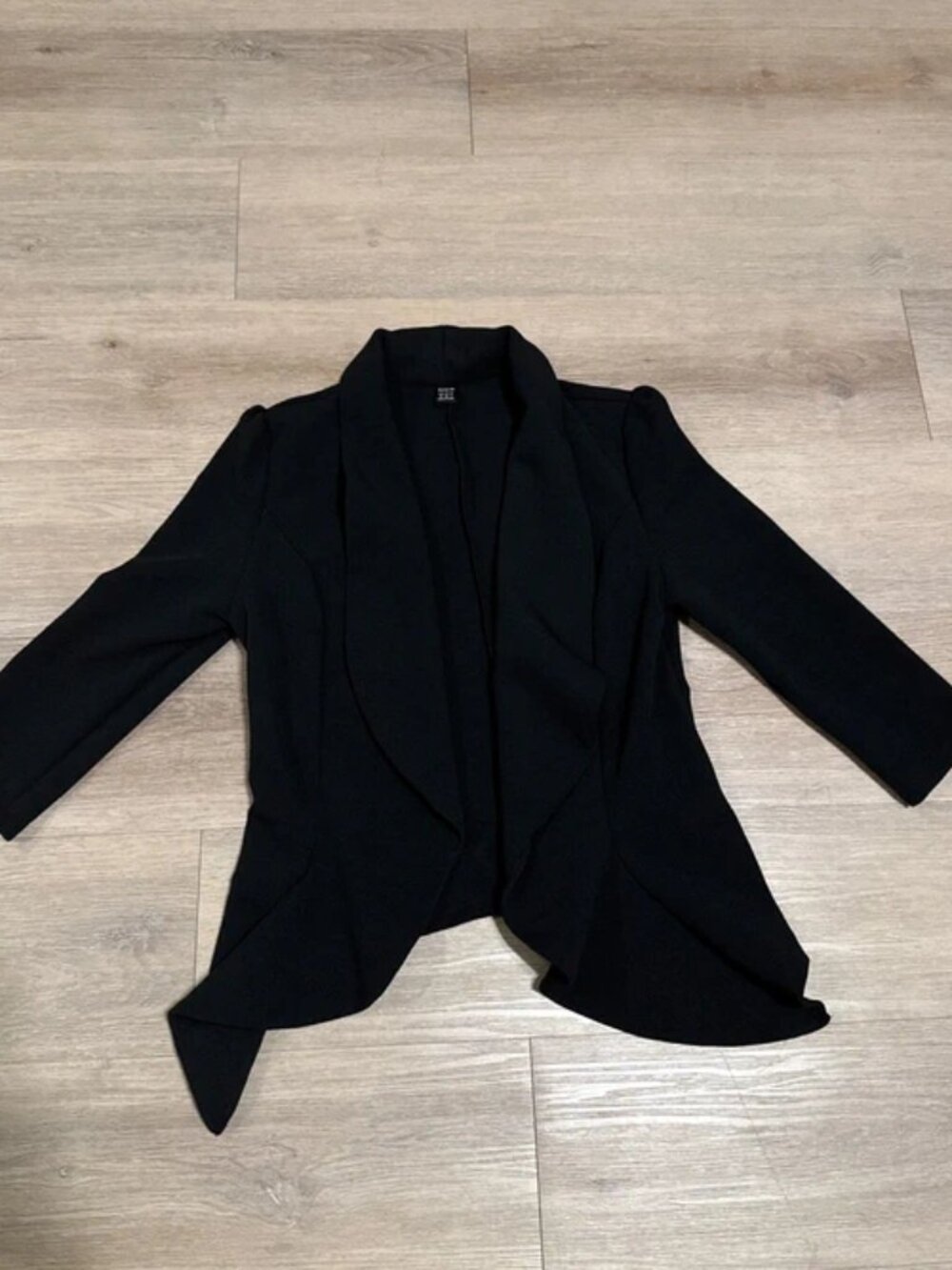 Shein ¾ sleeve cardigan blazer M
